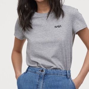 Gray nasa shirt